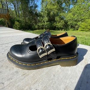 Smooth leather Mary Jane shoes
